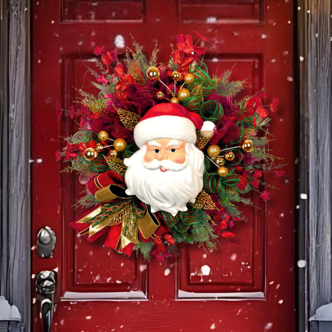 Christmas Home Decor Adornments: Handcrafted Wreaths, Swags & Holiday Decor