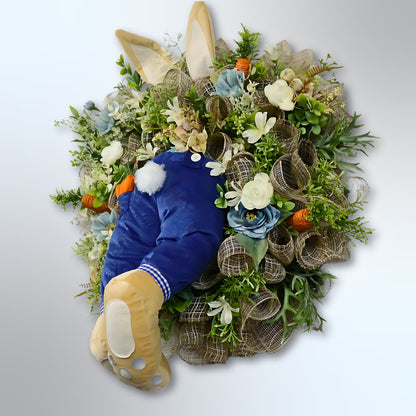 Easter Bunny Butt Wreath - Spring Front Door Decor