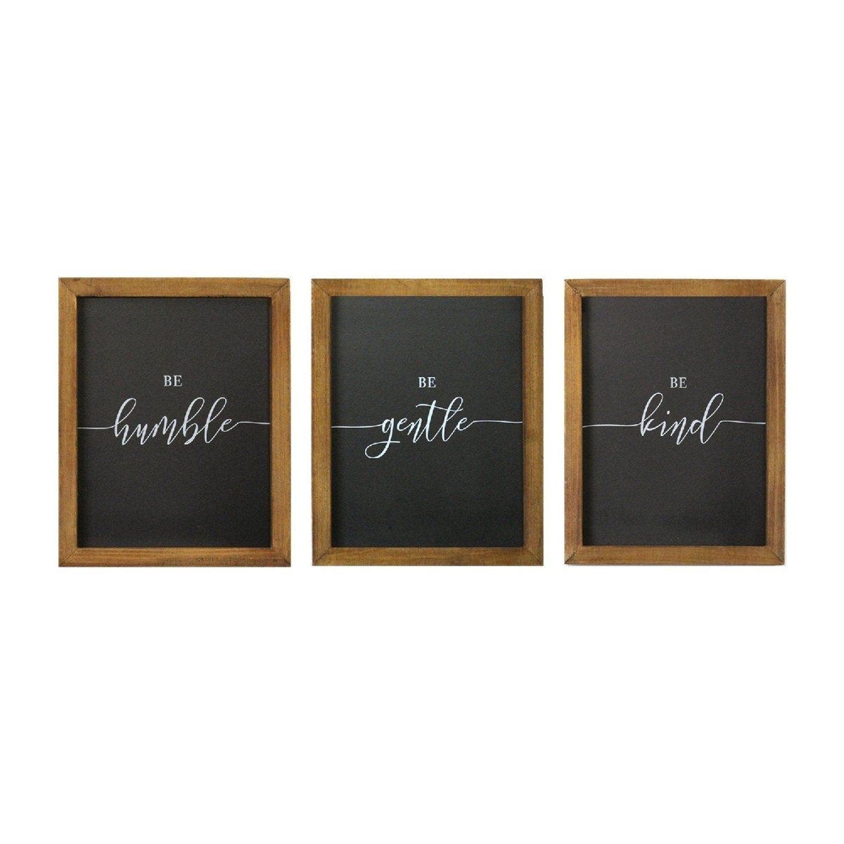 Set of 3 'Be' Wall Art