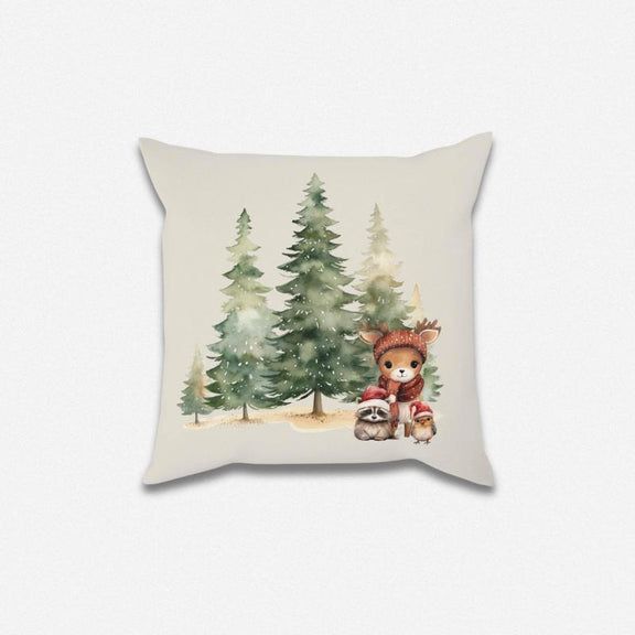 Woodland Throw Pillows Set - 3 Piece